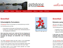 Tablet Screenshot of getstone.ch